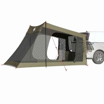 Autotent 2-persoons olijfgroen waterdicht 4