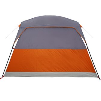 Tent 4-persoons waterdicht oranje 9