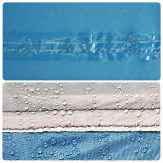 Kampeerluifel waterdicht 420x440 cm blauw 8