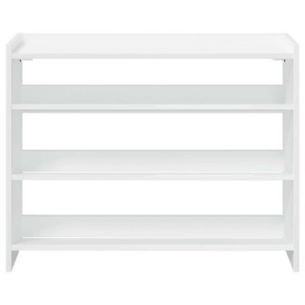 Schoenenrek 80x25x62 cm bewerkt hout wit 4