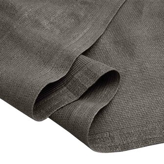 Tenttapijt 250x250 cm HDPE antracietkleurig 6
