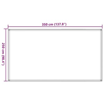 Tenttapijt 250x350 cm HDPE zandkleurig 7