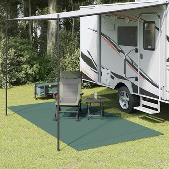 Tenttapijt Groen 500 &times; 350 cm Polyester 1