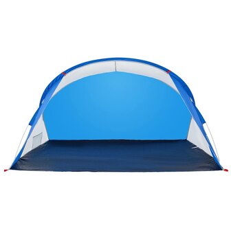 Strandtent 2-persoons pop-up waterdicht azuurblauw 5