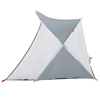 Strandtent 2-persoons pop-up waterdicht grijs 6