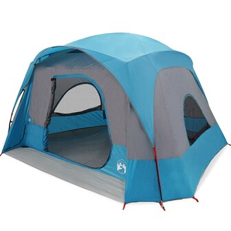Gezinstent 6-persoons waterdicht blauw 2