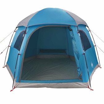 Familietent iglo 6-persoons waterdicht blauw 5