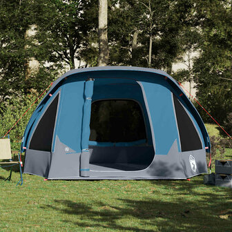 Gezinstent 6-persoons waterdicht blauw 4