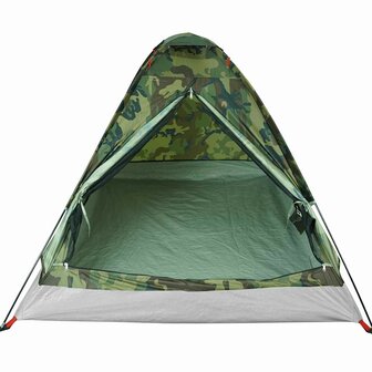 Koepeltent 2-persoons waterdicht camouflage 6