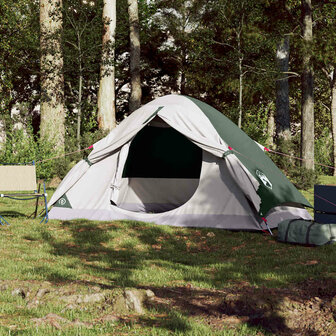 Koepeltent 4-persoons waterdicht groen 3