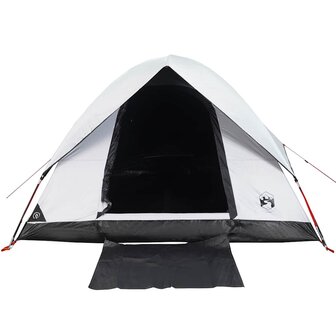 Koepeltent 2-persoons waterdicht verduisterend stof wit 7