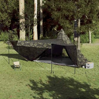 Tipitent 8-persoons camouflage waterdicht 4