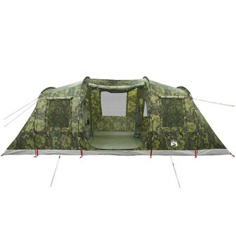 Tunneltent 4-persoons waterdicht camouflage 6