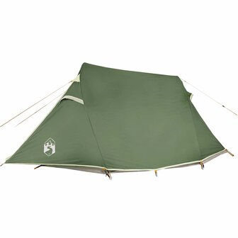 Tunneltent 3-persoons waterdicht groen 9