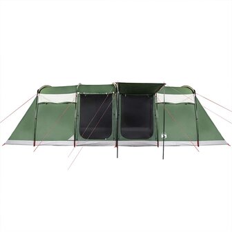 Tunneltent 8-persoons waterdicht groen 7