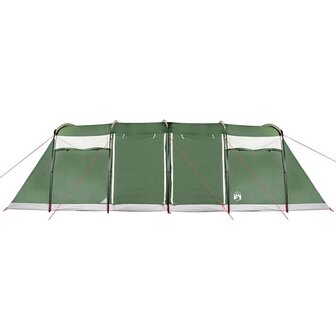 Tunneltent 10-persoons waterdicht groen 7