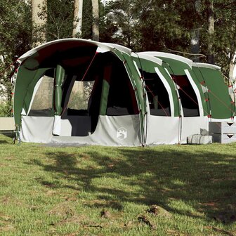 Tunneltent 8-persoons waterdicht groen 4