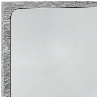 Badkamerspiegel 60x8,5x38 cm bewerkt hout grijs sonoma eiken 9