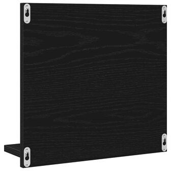 Badkamerspiegel Zwart Eiken 40x10,5x37 cm Bewerkt Hout 7