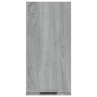 Badkamerkast wandgemonteerd 32x20x67 cm grijs sonoma eikenkleur 6