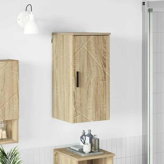 Badkamerkast Sonoma eiken 30 x 31.5 x 61 cm Bewerkt hout 1