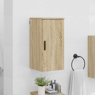 Badkamerkast Sonoma eiken 30 x 31.5 x 61 cm Bewerkt hout 4