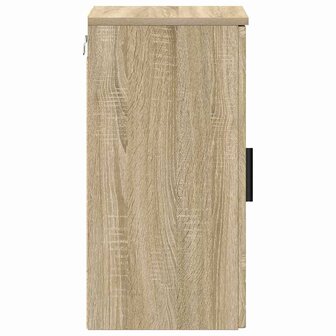 Badkamerkast Sonoma eiken 30 x 31.5 x 61 cm Bewerkt hout 7