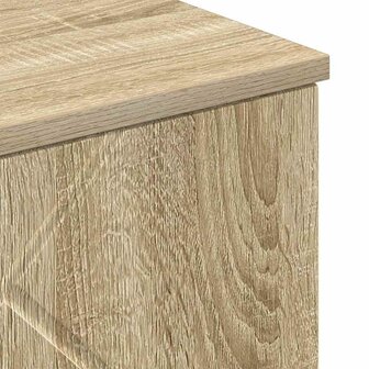 Badkamerkast Sonoma eiken 30 x 31.5 x 61 cm Bewerkt hout 9