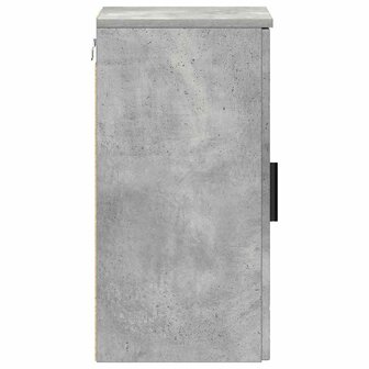 Badkamerkast Betongrijs 30 x 31.5 x 61 cm Bewerkt hout 7