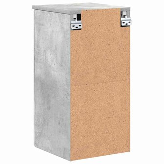 Badkamerkast Betongrijs 30 x 31.5 x 61 cm Bewerkt hout 8