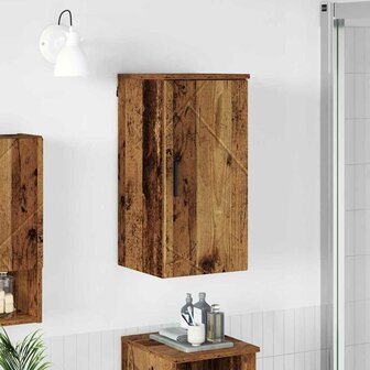 Badkamerkast Oud hout 30 x 31.5 x 61 cm Bewerkt hout 1