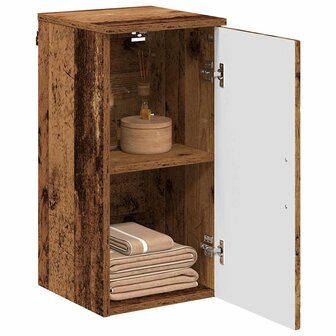 Badkamerkast Oud hout 30 x 31.5 x 61 cm Bewerkt hout 3
