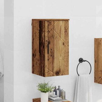 Badkamerkast Oud hout 30 x 31.5 x 61 cm Bewerkt hout 4