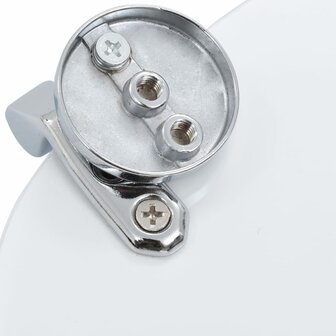 Toiletbrillen 2 st met deksels schelpontwerp MDF 8