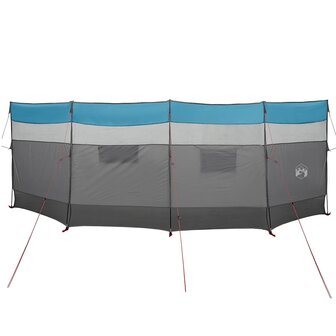 Windscherm camping waterdicht 510x153 cm blauw 4
