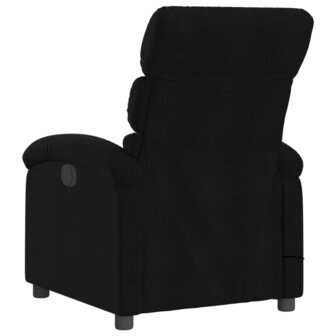 Massagestoel met zwarte stof 6
