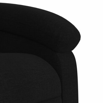 Massagestoel met zwarte stof 9