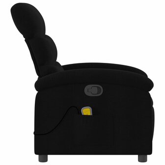 Massagestoel met zwarte stof 5