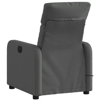 Massagestoel Donkergrijze Stof 4