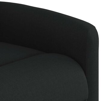 Massagestoel verstelbaar stof zwart 9