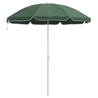 Strandparasol Groen 161 x 193 cm Polyester 2
