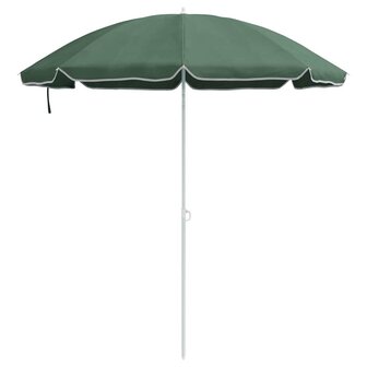 Strandparasol Groen 161 x 193 cm Polyester 4
