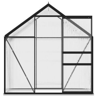 Tuinkas 2,47 m&sup3; aluminium antracietkleurig 3