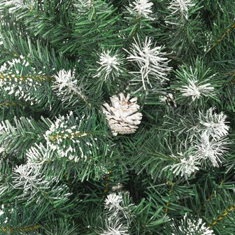 Kunstkerstboom met standaard 120 cm PVC 6