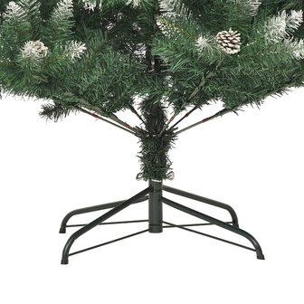 Kunstkerstboom met standaard 120 cm PVC 7