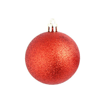 100-delige Kerstballenset 3/4/6 cm rood 9