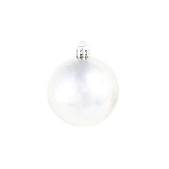 100-delige Kerstballenset 3/4/6 cm zilverkleurig 7