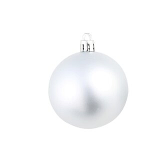 100-delige Kerstballenset 3/4/6 cm zilverkleurig 9
