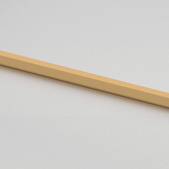 Binnendeur smal 76x201,5 cm gehard glas en aluminium goudkleur 8
