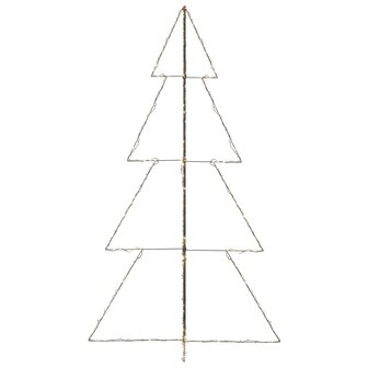 Kegelkerstboom 360 LED&amp;apos;s binnen en buiten 143x250 cm 5